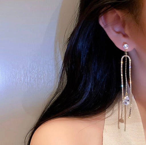 3 lines earrings