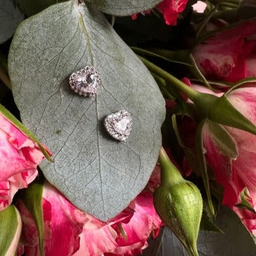 heart earrings