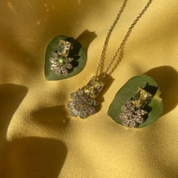 Square & half flower set