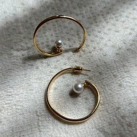 lolo & round earrings
