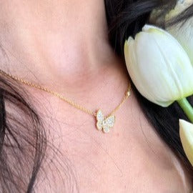butterfly necklace