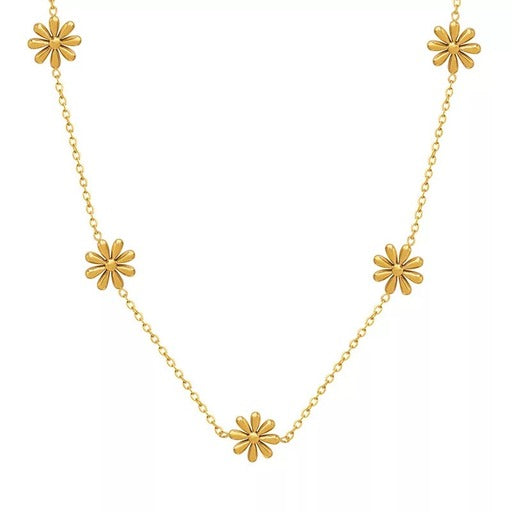 Multi flower necklace
